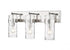 Z-Lite Fontaine 3 Light Vanity in Brushed Nickel Finish Model: 3035-3V-BN