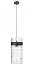 Z-Lite Fontaine 4 Light Pendant in Brushed Nickel Finish Model: 3035P12-BN