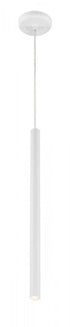 Z-Lite Forest 1 Light Pendant in Brushed Nickel Finish Model: 917MP24-BN-LED