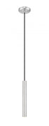 Z-Lite Forest 1 LightPendant in Brushed Nickel Finish Model: 919MP12-BN-LED