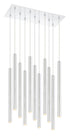 Z-Lite Forest 11 Light Chandelier in Chrome Finish Model: 917MP24-BN-LED-11LCH