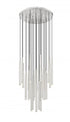 Z-Lite Forest 27 Light Chandelier in Brushed Nickel Finish Model: 919MP24-27R-BN-LED