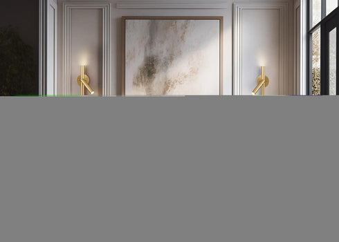 Z-Lite Forest 3 LightWall Sconce in Modern Gold Finish Model: 919-3S-MGLD-LED