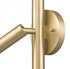 Z-Lite Forest 3 LightWall Sconce in Modern Gold Finish Model: 919-3S-MGLD-LED