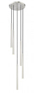 Z-Lite Forest 5 Light Chandelier in Brushed Nickel Finish Model: 919MP24-5R-BN-LED