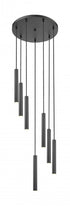 Z-Lite Forest 7 Light Chandelier in Brushed Nickel Finish Model: 919MP12-7R-BN-LED