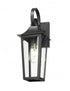 Z-Lite Gannon 1 Light Outdoor Wall Light in Black Finish Model: 5008S-BK