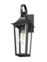 Z-Lite Gannon 1 Light Outdoor Wall Light in Black Finish Model: 5008S-BK