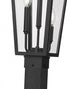 Z-Lite Gannon 3 Light Outdoor Post Mounted Fixture in Black Finish Model: 5008PHBS-536P-BK