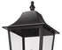 Z-Lite Gannon 3 Light Outdoor Post Mounted Fixture in Black Finish Model: 5008PHXLR-519P-BK