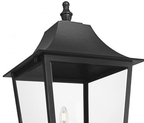 Z-Lite Gannon 3 Light Outdoor Post Mounted Fixture in Black Finish Model: 5008PHXLR-564P-BK