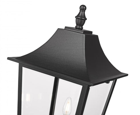 Z-Lite Gannon 3 Light Outdoor Post Mounted Fixture in Black Finish Model: 5008PHXLS-536P-BK