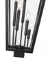 Z-Lite Gannon 5 Light Outdoor Post Mount Fixture in Black Finish Model: 5008PHXXLS-BK