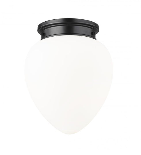 Z-Lite Gideon 1 Light Flush Mount in Brushed Nickel Finish Model: 1945F12-BN