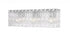 Z-Lite Glacier 3 Light Vanity in Brushed Nickel Finish Model: 1943-3V-BN