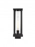 Z-Lite Glenwood 1 Light Outdoor Post Mount Fixture in Black Finish Model: 586PHMS-BK