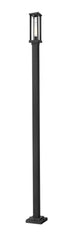 Z-Lite Glenwood 1 Light Outdoor Post Mounted Fixture in Black Finish Model: 586PHMS-536P-BK