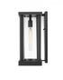Z-Lite Glenwood 1 Light Outdoor Wall Light in Black Finish Model: 586M-BK