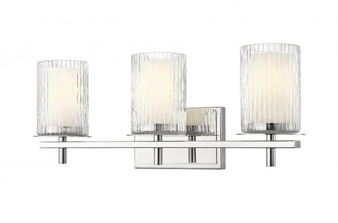 Z-Lite Grayson 3 Light Vanity in Brushed Nickel Finish Model: 1949-3V-BN