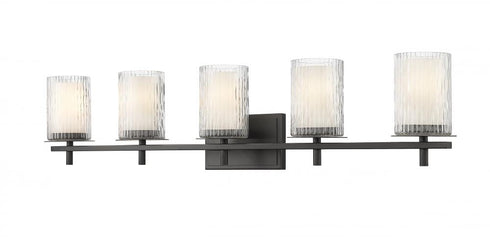 Z-Lite Grayson 5 Light Vanity in Brushed Nickel Finish Model: 1949-5V-BN