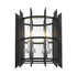 Z-Lite Haake 2 Light Wall Sconce in Chrome Finish Model: 338-2S-MB+CH