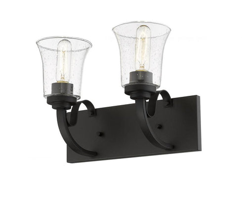 Z-Lite Halliwell 2 Light Vanity in Bronze Finish Model: 461-2V-BRZ