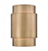 Z-Lite Harlech 2 Light Wall Sconce in Bronze + Rubbed Brass Finish Model: 739S-BRZ-RB