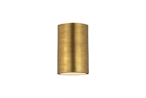 Z-Lite Harley 1 Light Flush Mount in Brushed Nickel Finish Model: 2302F1-BN