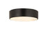 Z-Lite Harley 3 Light Flush Mount in Brushed Nickel Finish Model: 2302F3-BN