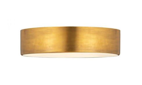 Z-Lite Harley 4 Light Flush Mount in Brushed Nickel Finish Model: 2302F4-BN