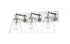Z-Lite Harper 3 Light Vanity in Brushed Nickel Finish Model: 483-3V-BN