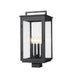Z-Lite Hartwell 4 Light Outdoor Post Mount Fixture in Sand Black Finish Model: 5019PHBS-BK