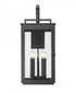 Z-Lite Hartwell 5 Light Outdoor Wall Light in Sand Black Finish Model: 5019XL-BK