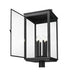 Z-Lite Hartwell 6 Light Outdoor Post Mount Fixture in Sand Black Finish Model: 5019PHXXLR-BK