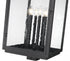 Z-Lite Hartwell 6 Light Outdoor Post Mount Fixture in Sand Black Finish Model: 5019PHXXLS-BK
