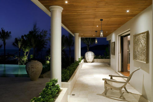 Z-Lite Helix 1 Light Outdoor Chain Mount Ceiling Fixture in Black Finish Model: 591CHM-BK