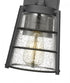 Z-Lite Helix 1 Light Outdoor Wall Light in Black Finish Model: 591S-BK