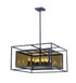 Z-Lite Infinity 12 Light Chandelier in Misty Charcoal Finish Model: 802P24-MC
