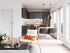 Z-Lite Infinity 3 Light Pendant in Misty Charcoal Finish Model: 802MP-MC