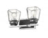 Z-Lite Jackson 2 Light Vanity in Chrome + Matte Black Finish Model: 474-2V-CH-MB