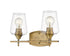 Z-Lite Joliet 2 Light Vanity in Brushed Nickel Finish Model: 473-2V-BN