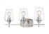 Z-Lite Joliet 3 Light Vanity in Brushed Nickel Finish Model: 473-3V-BN