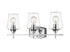 Z-Lite Joliet 3 Light Vanity in Brushed Nickel Finish Model: 473-3V-BN