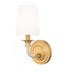 Z-Lite Katerina 1 Light Wall Sconce in Brushed Nickel Finish Model: 1950-1S-BN