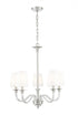 Z-Lite Katerina 5 Light Chandelier in Brushed Nickel Finish Model: 1950-5BN
