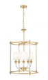 Z-Lite Katerina 5 Light Chandelier in Brushed Nickel Finish Model: 1950-5C-BN