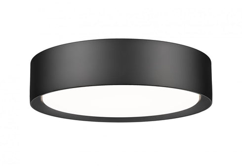 Z-Lite Kawan 1 Light Flush Mount in Brushed Nickel Finish Model: 1014F12-BN-LED