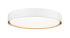 Z-Lite Kawan 1 Light Flush Mount in Brushed Nickel Finish Model: 1014F20-BN-LED