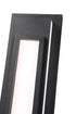 Z-Lite Keaton 1 Light Outdoor Wall Light in Black Finish Model: 520B-BK-LED