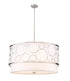 Z-Lite Kendall 5 Light Chandelier in Brushed Nickel Finish Model: 197-32BN